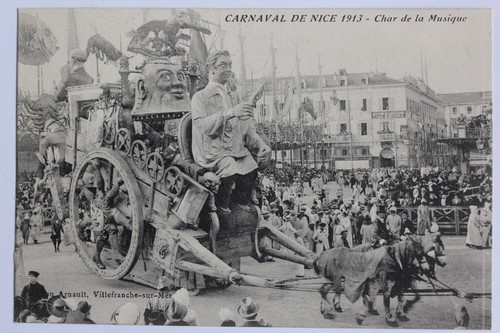 Cpa alpes maritimes - cpa, carnaval