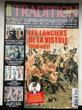 revue tradition magazine 205 novembre 2004 les lanciers de la vistule 1808-1811