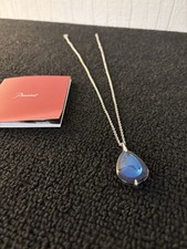 Collier Psydélic bleu foncé en cristal de Baccarat