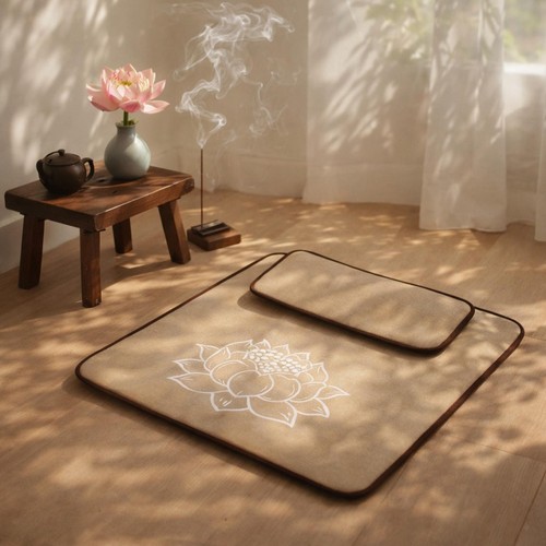 Coussin méditation carré - coussin,