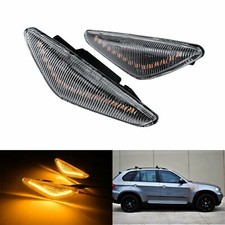 2x 15 SMD LED Feu de Position Latéral Clignotant Ambre Pour BMW X3 F25 X5 E70 X6