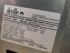 Poêle à pellets - Deville Penmen 11KW couleur crème intérieur fonte