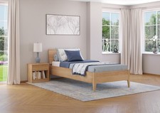 Lit simple non métallique en