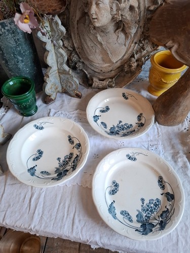 Assiettes plates 1 creuse - plates,