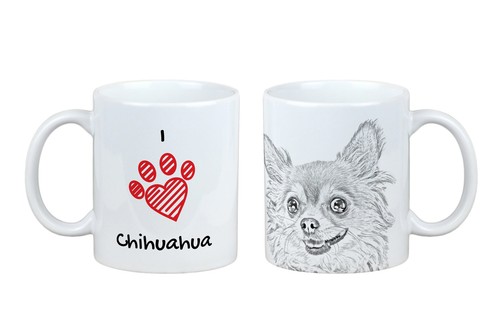 Chihuahua poil long - long, tasse
