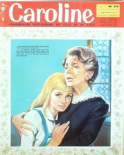 Caroline revue de filles 1964 # 24 Patron poupée Barboteuse Mésange Coucou