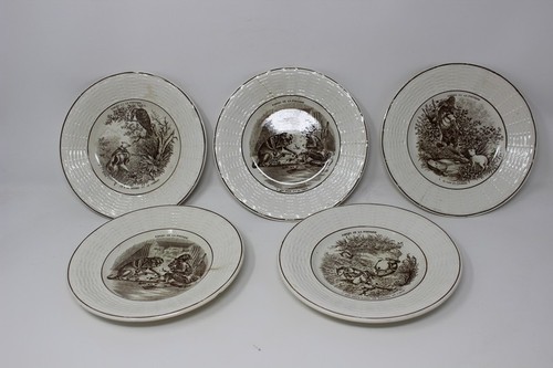 Assiettes sarreguemines - 5,