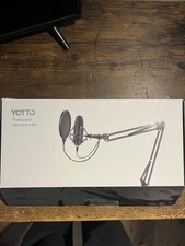 Micro USB YOTTO + Bras & Filtre pour PC/MAC, Podcast/Streaming