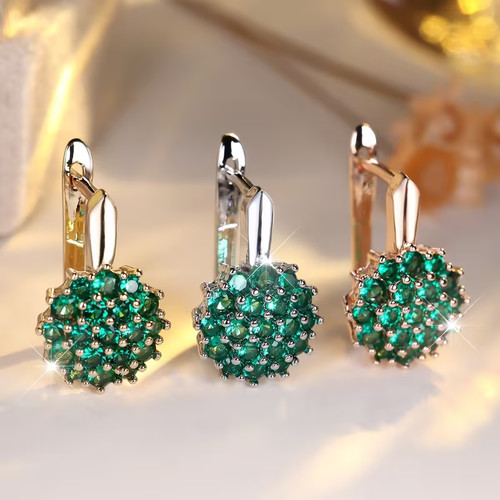 Boucles d oreilles - 💚,