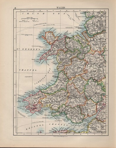 1900 victorien carte pays de - carte, ~
