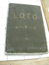 ANCIEN GRAND JEU DE LOTO  ESTAMINET  N K ATLAS  PARIS