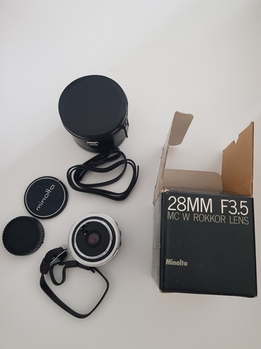 Objectif minolta rokkor - objectif, lens