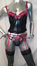 Guêpière sexy dentelle - guêpière, en