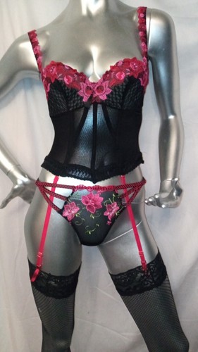 Guêpière sexy dentelle - en,