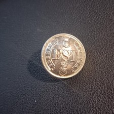 Ancien bouton SNCF réseau EST