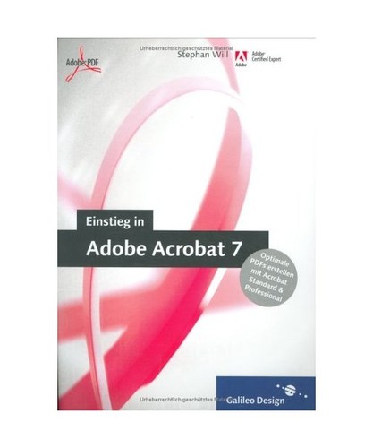 Einstieg adobe acrobat 7 - acrobat,