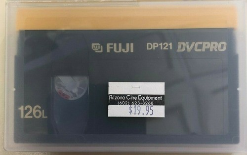 New fujifilm dvcpro tape - new,