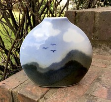 Vase lentille VIREBENT MOHY PRIGENT céramique design 50-60-70-80 vintage