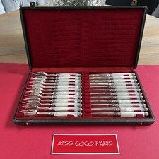 SET MENAGERE DESSERT ARGENT