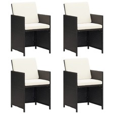 4x Chaises de Jardin avec