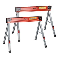 Tréteaux métalliques pliables DAB 500 H - la paire D21294