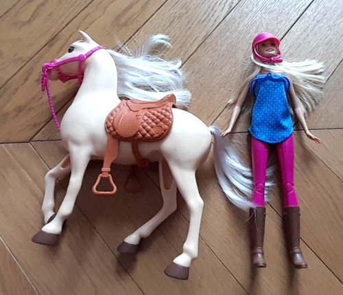 Mattel barbie son cheval - son,