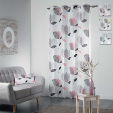 Tente Décorative 1 Panneau Avec Clous Douceur D'Intérieur 140x260 CM 3342