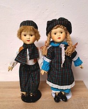 Poupée d'artiste poupée en porcelaine doll couple de frères 41 cm collector r...