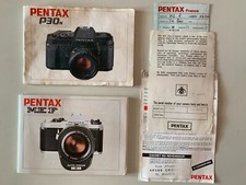 LOT 2 NOTICES PENTAX P30 + ME