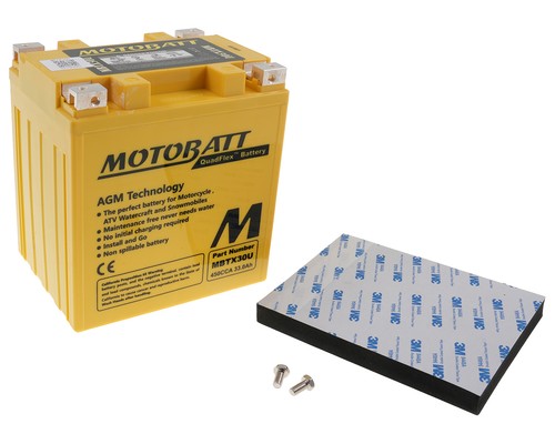 Batterie 12v 32ah motobatt - 12v,