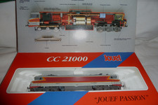 JOUEF LOCOMOTIVE ÉLECTRIQUE SNCF CC 21002 ÉCHELLE HO BOITE D'ORIGINE ALI CC