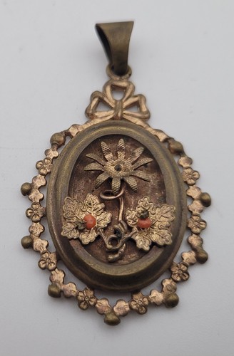 Ancien pendentif porte photo - ancien, porte-photo
