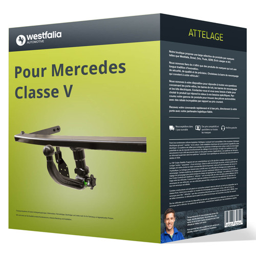 Attelage pour mercedes classe - mercedes,