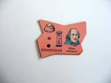 magnet carte de l'europe le gaulois 1995 aimant : 10 birmingham