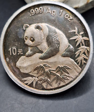 Panda 1999 Chine 1 oz 10 yuans