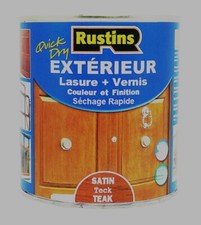 Rustins lasure + vernis Extérieur bois satin séchage rapide