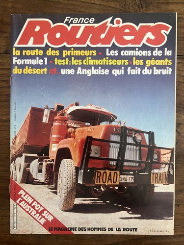 France routiers juin 1981 - france,