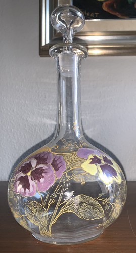 Belle carafe verre - en,