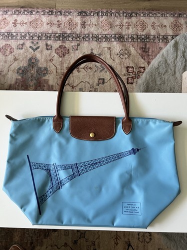 Longchamp pliage sky blue - longchamp, le