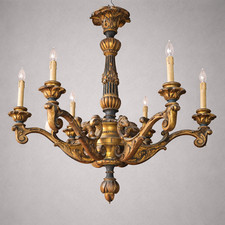 Lustre en bois Venitien de