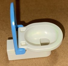 Toilette Wc Bleu Playmobil 