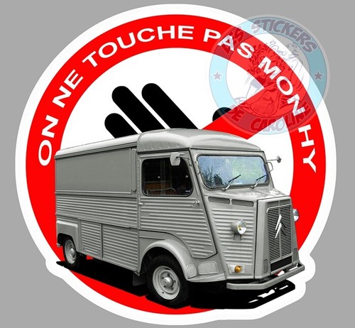 Sticker touche pas a mon - pas,