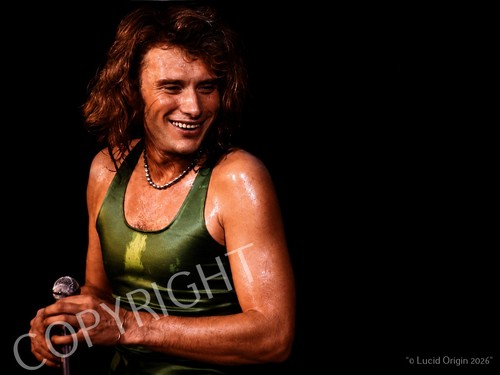 Photo johnny hallyday - a4,