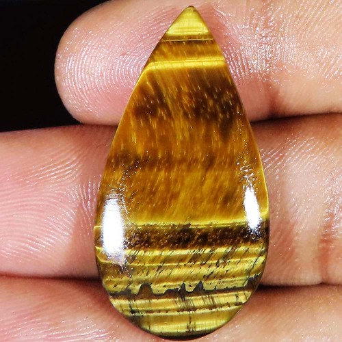 Naturel tigre eye poire - naturel,