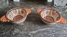2 anciens bols À Oreilles en