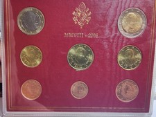 Coffret BU 8 Pièces Vatican de 2008.