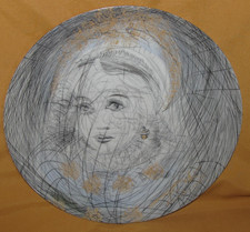 Assiette porcelaine Gretchen