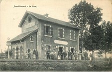 MEURTHE ET MOSELLE  JEANDELAINCOURT  la gare