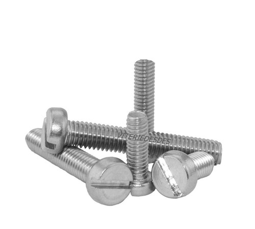 Vis fendue inox - fendue, m4