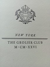 USA REVOLUTION GUERRE D'INDEPENDANCE  GROLIER CLUB 1926 GAZETTE FRANCOISE 300 ex